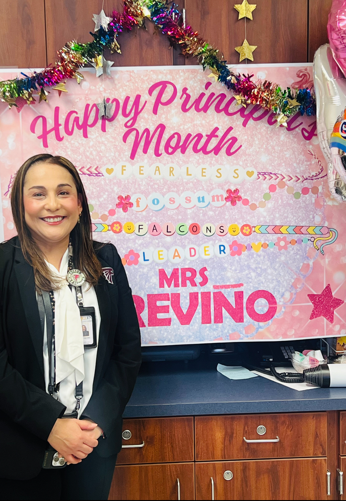 Happy Principal's Month, Mrs. Trevino graphic