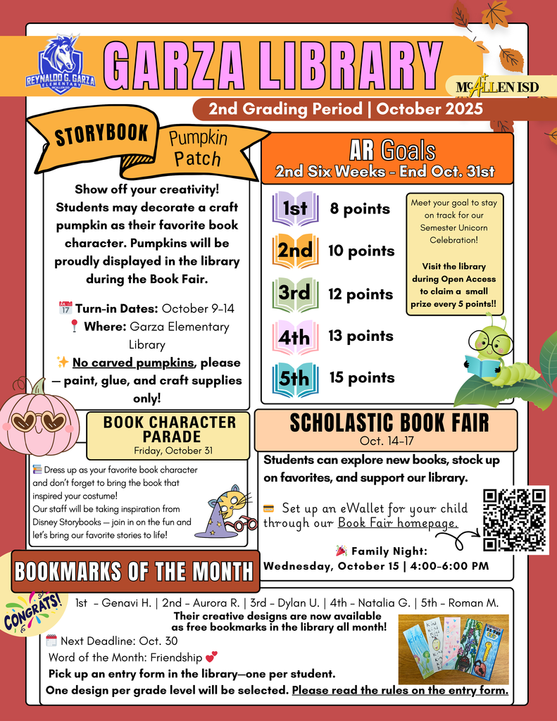 Newsletter Library - 2nd grading period