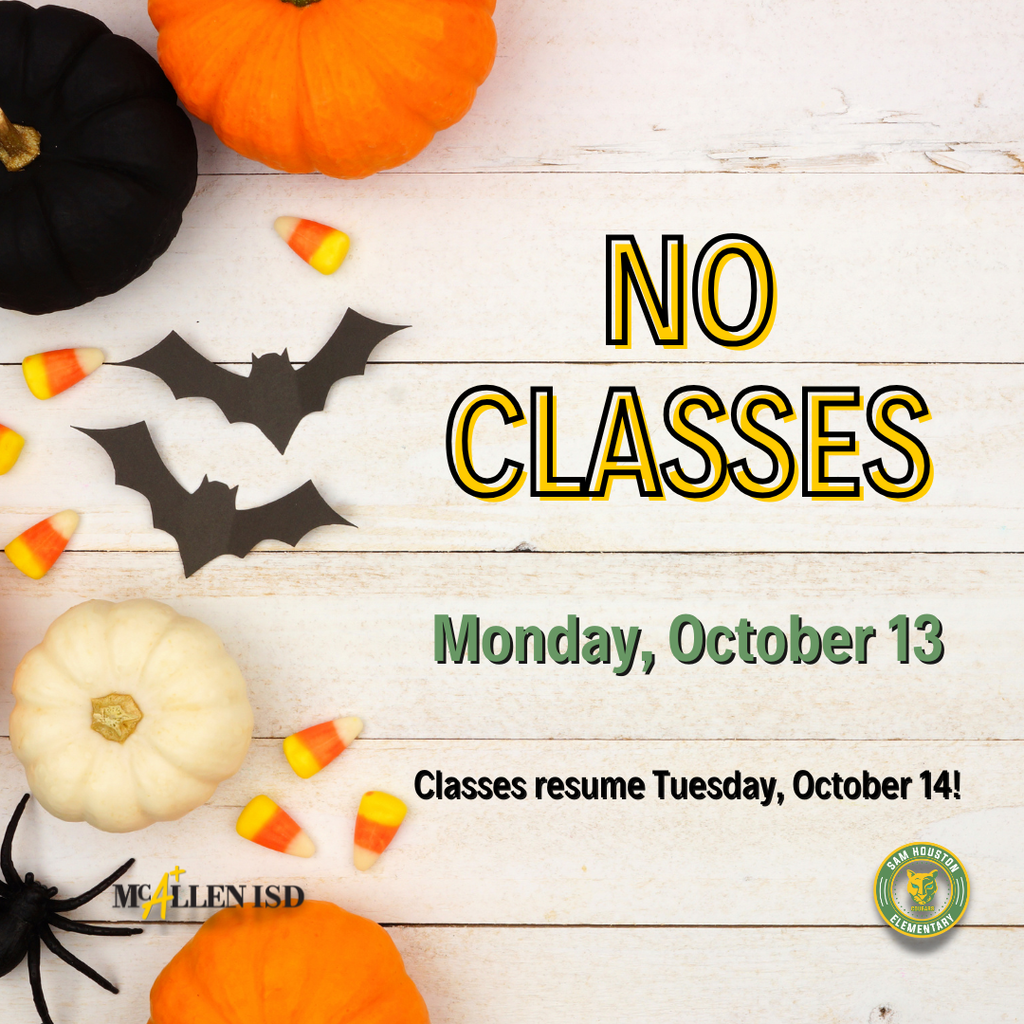 Announcement for No Classes in English