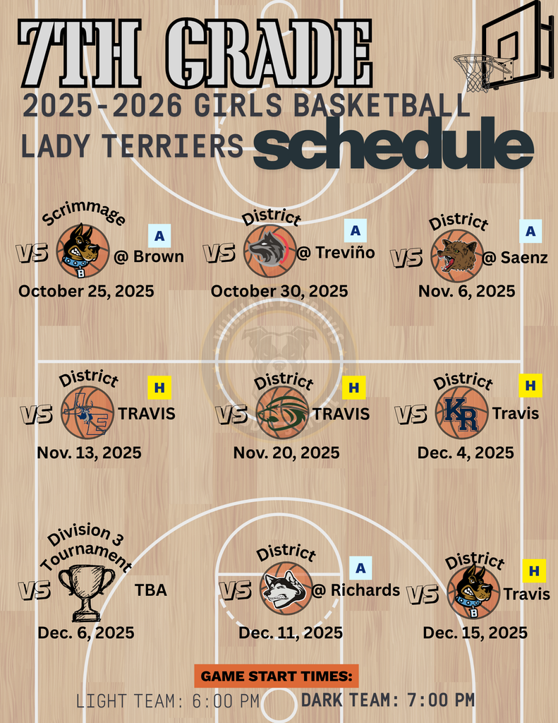 7th Grade Lady Terriers