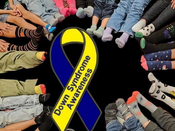 Picture of student socks.