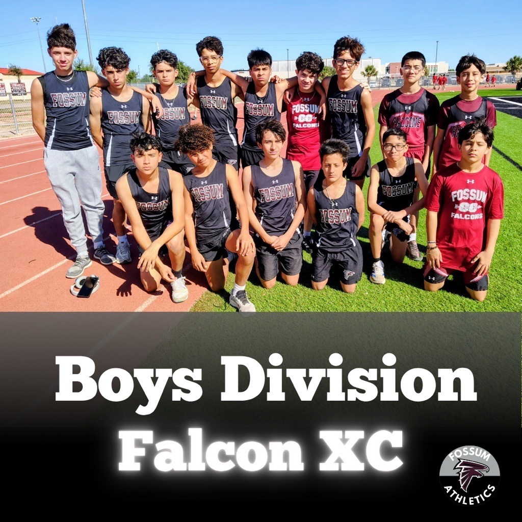 Congratulations to our Fossum Cross Country teams! These Falcons ran with determination and heart — and even after crossing the finish line, they were there cheering on every school. 🦅👏  Your hard work, dedication, and true sportsmanship make us so proud. Keep soaring, Falcons❤️🖤