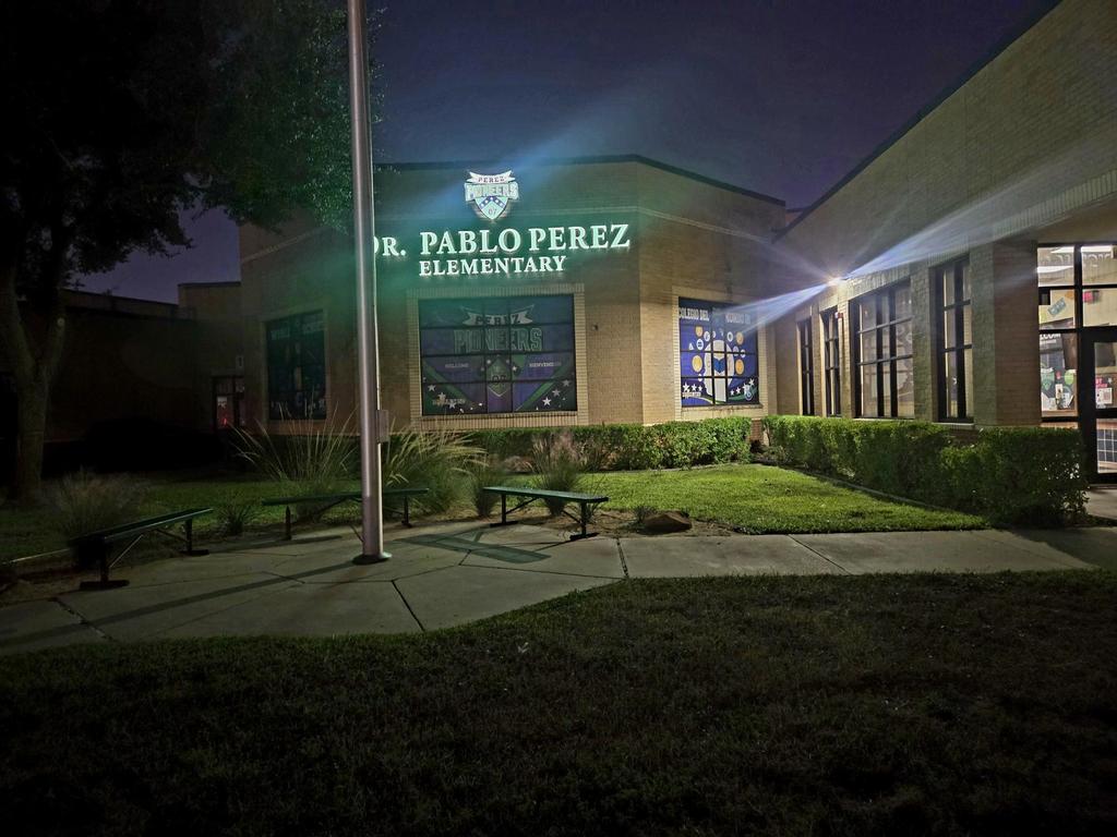 Perez Elementary sign