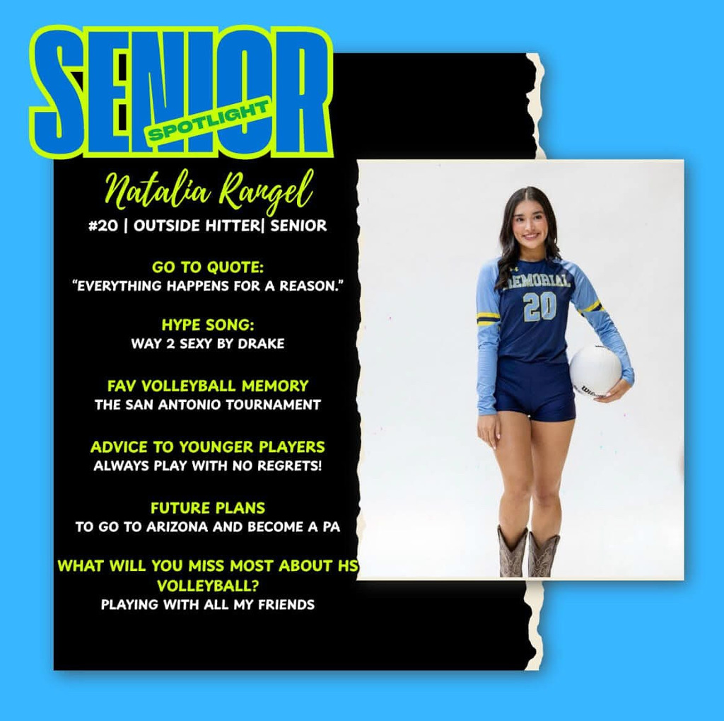 Memorial Senior Spotlight