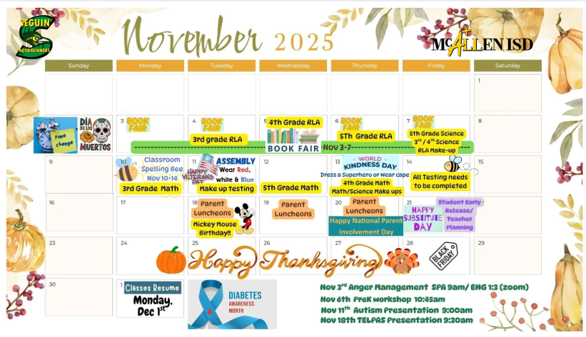 November 2025 Calendar