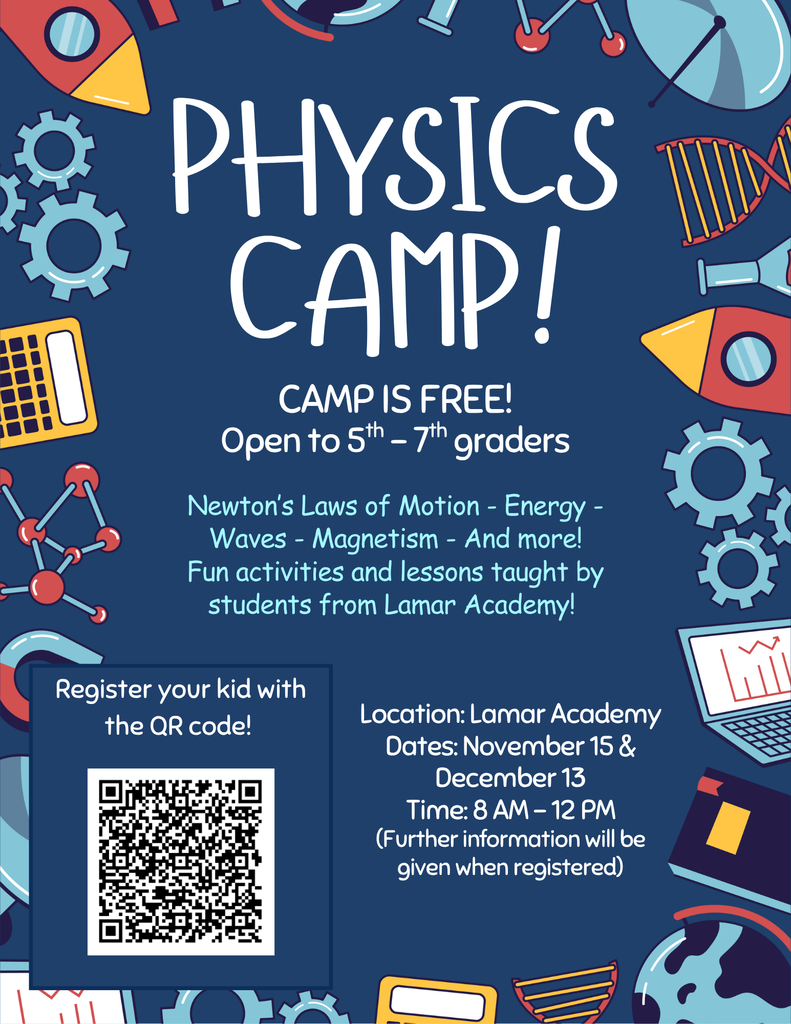Physics Camp Opportunity