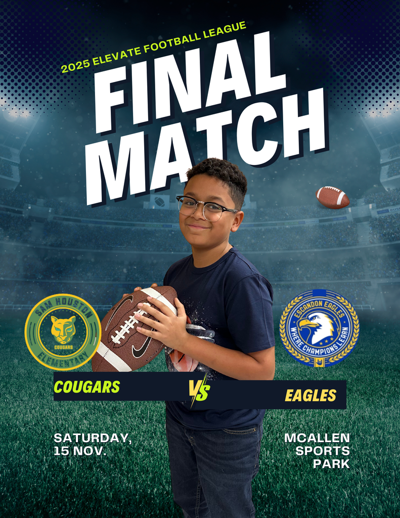 Troy holding a football. Stadium background.