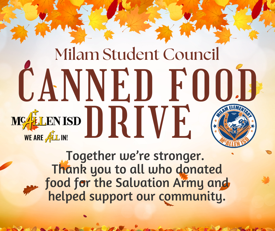 Canned Food Drive