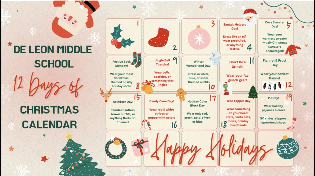 XMas Dress Up Themes for 12 Days of Christmas