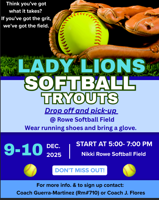 Softball Tryouts