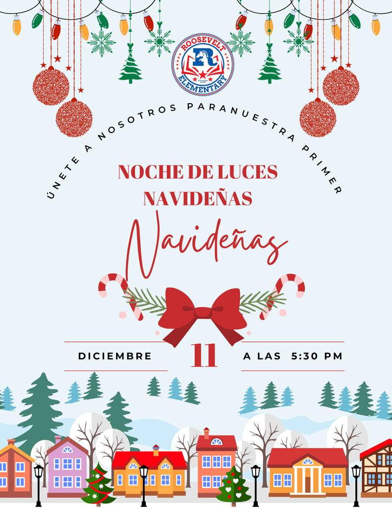 Christmas Lights Literacy Night!