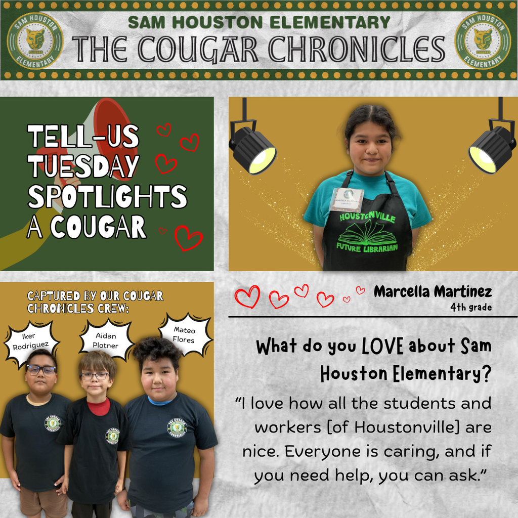 Tell-Us Tuesdays Spotlight in English