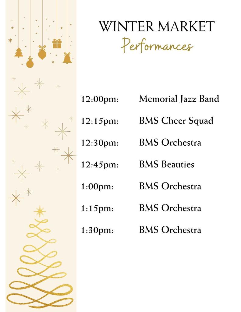 Performance Schedule