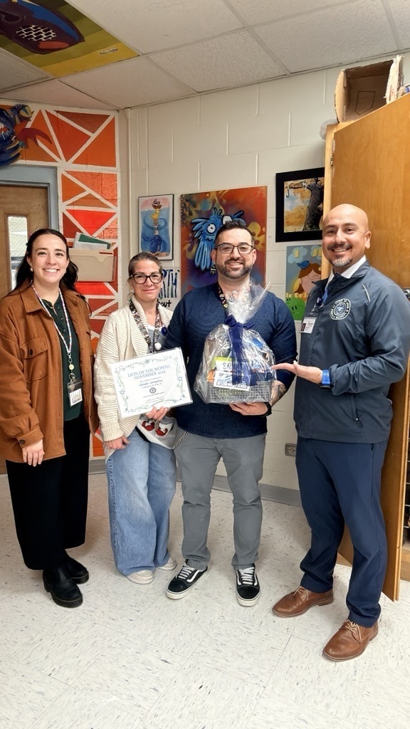 Congrats to our Lion of the Month