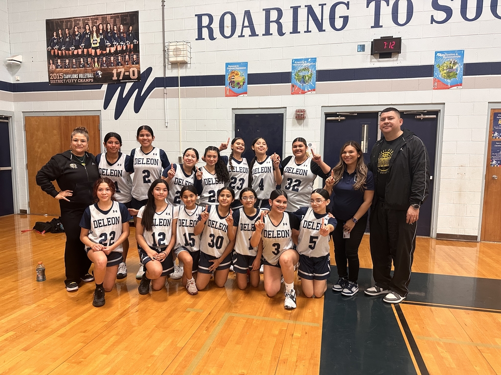 Undefeated District champs, 7th grade light team