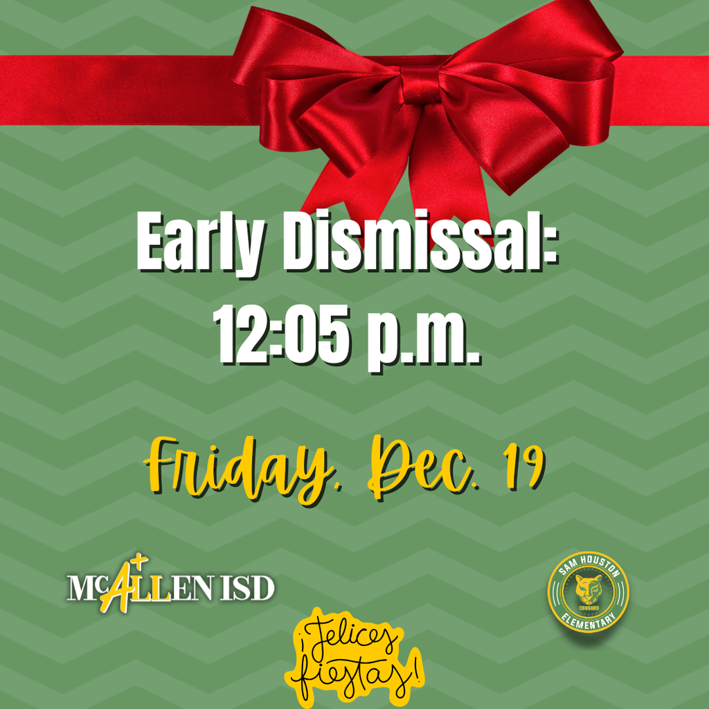 Early Dismissal Announcement English