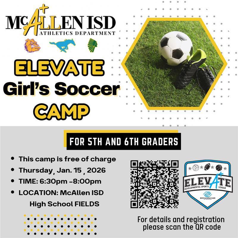 6th Grade Girls Soccer Camp