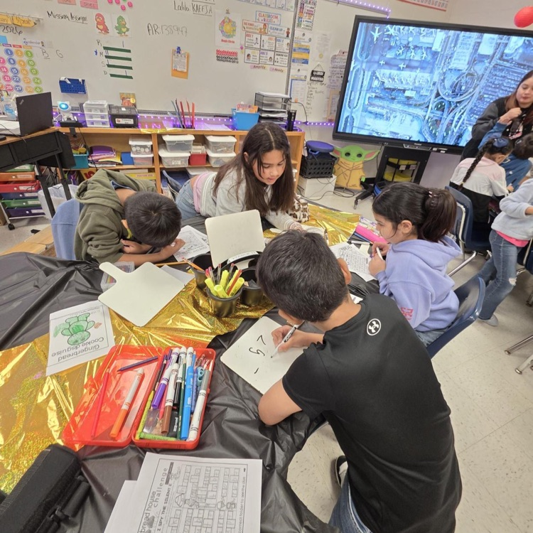 Students celebrating new years in their classroom