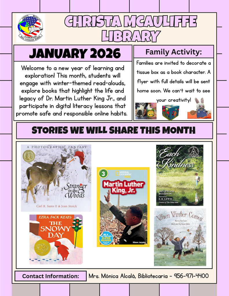 January newsletter