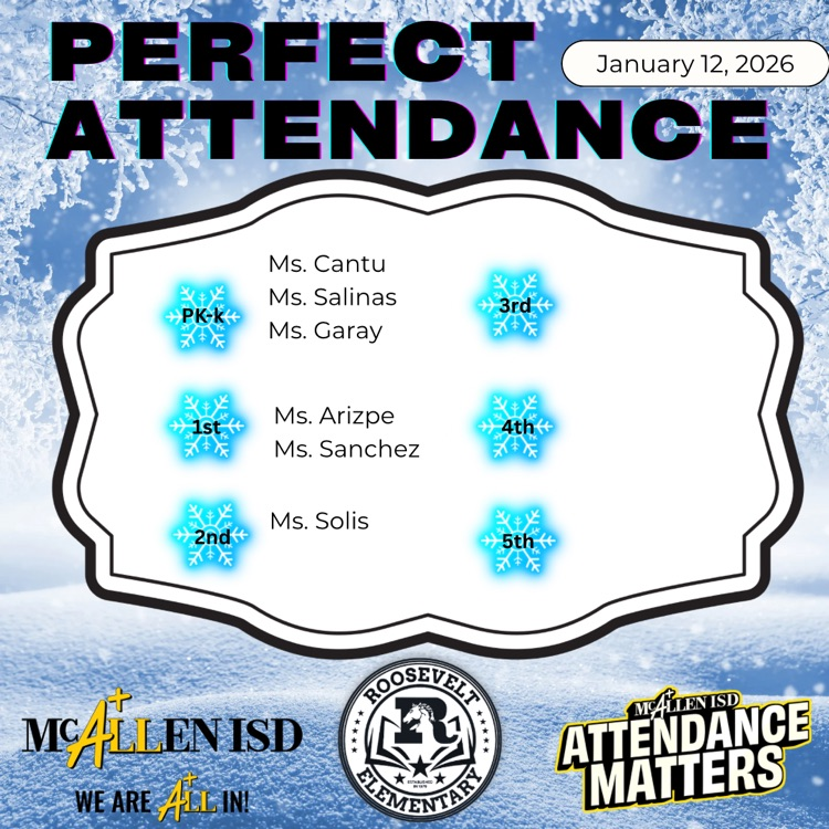 perfect attendance 