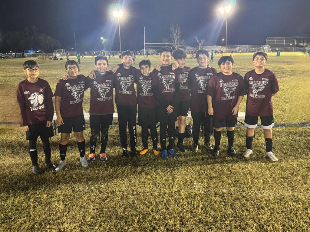 Photo of Fossum MS 6th grade boys Ellevate team