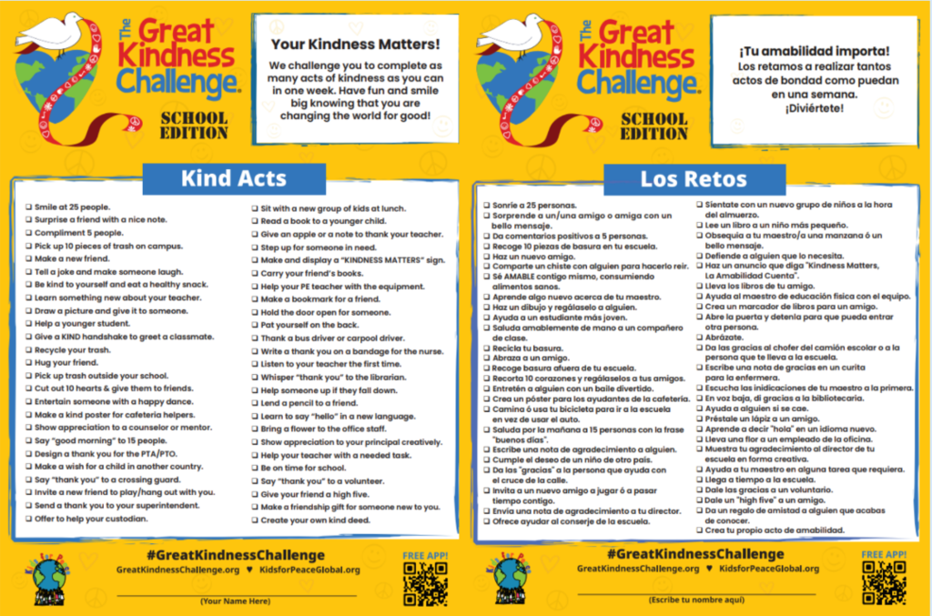 The Great Kindness Challenge