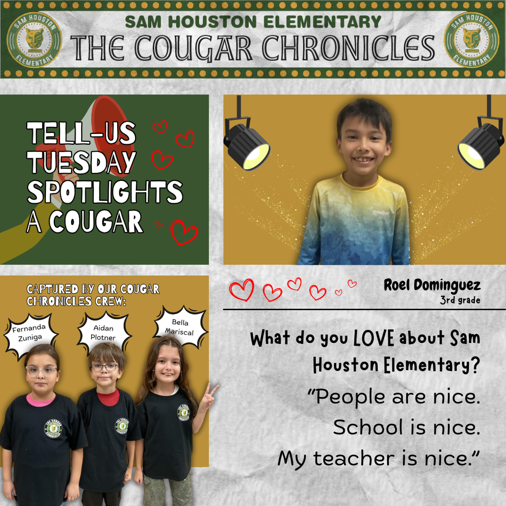 Tell-Us Tuesdays Spotlight in English