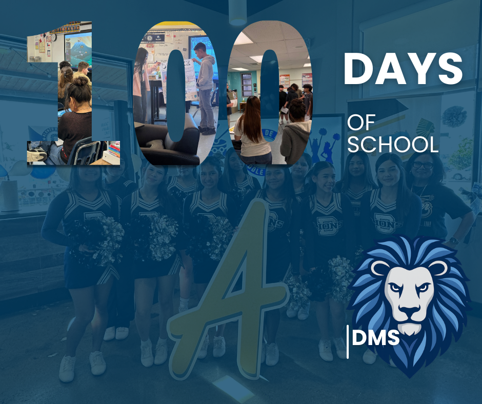 100 days of school at DMS