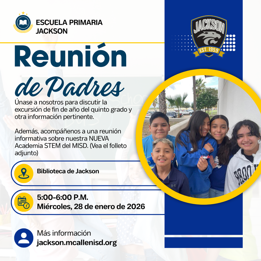 (Spanish) 5th grade meeting