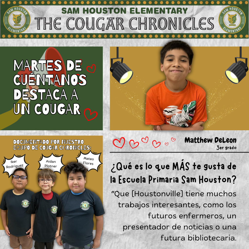 Tell-Us Tuesdays Spotlight in Spanish