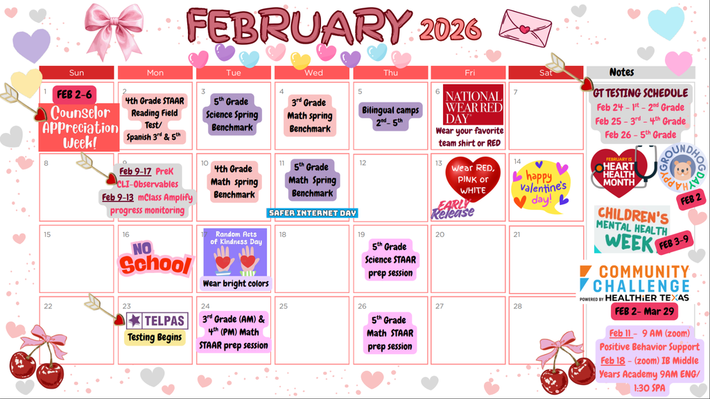 February 2026 Calendar