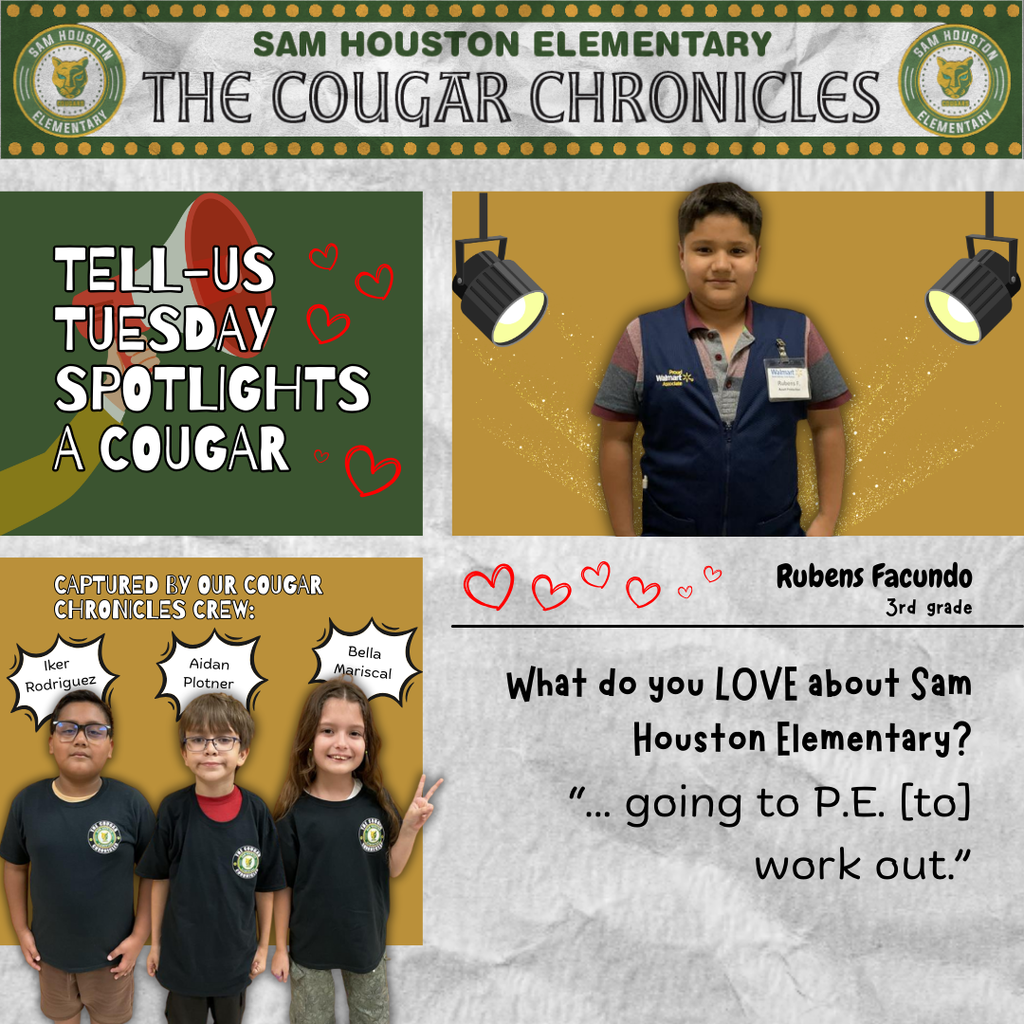 Tell-Us Tuesdays Spotlight in English