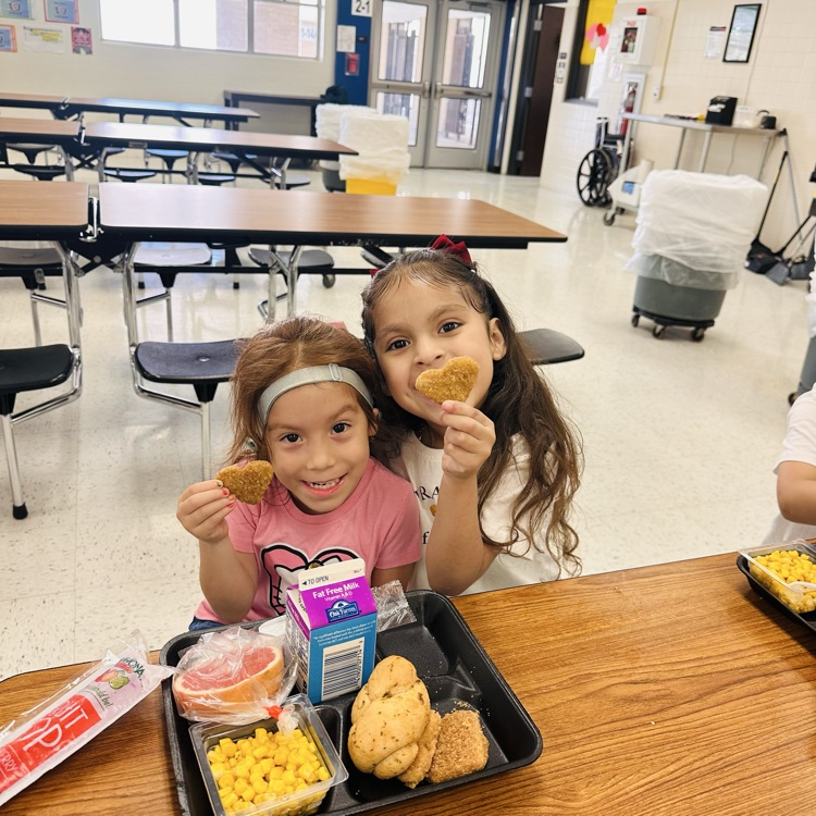 Heart chicken nuggets