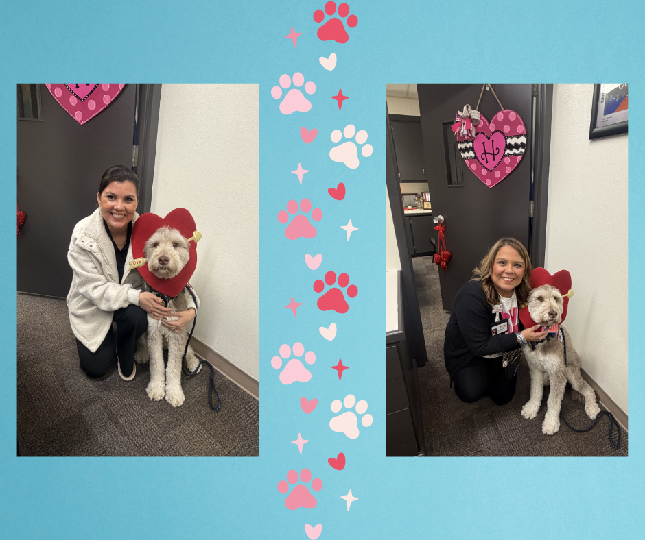 Officer Chewy Visits Milam