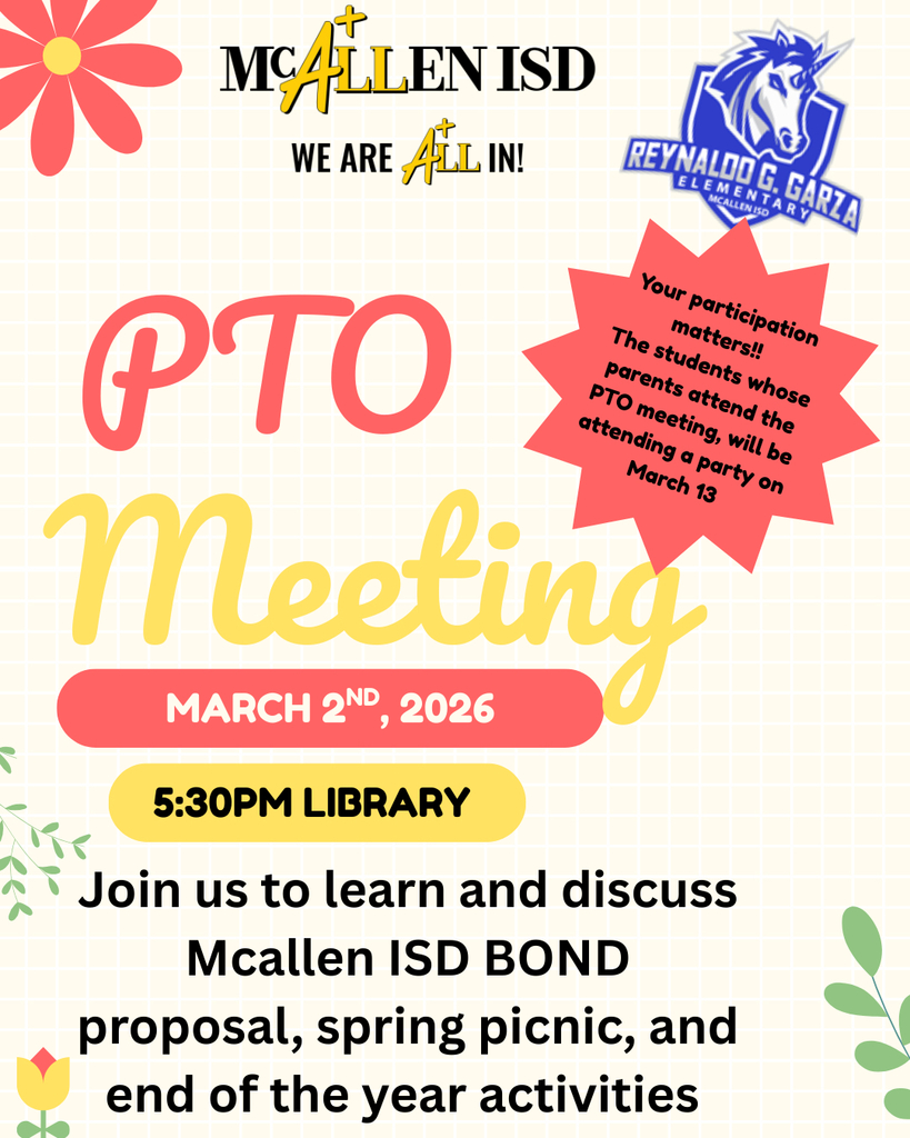 PTO Meeting March 2nd, 2026