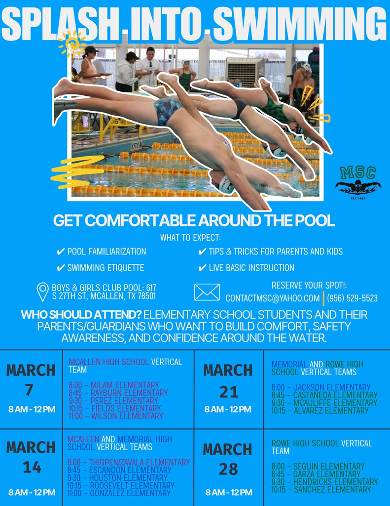 Swimming Lesson flyer