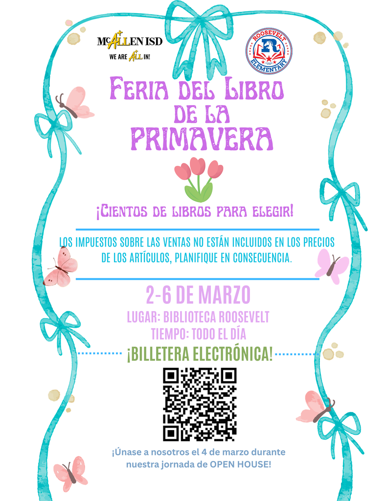 Spring book fair