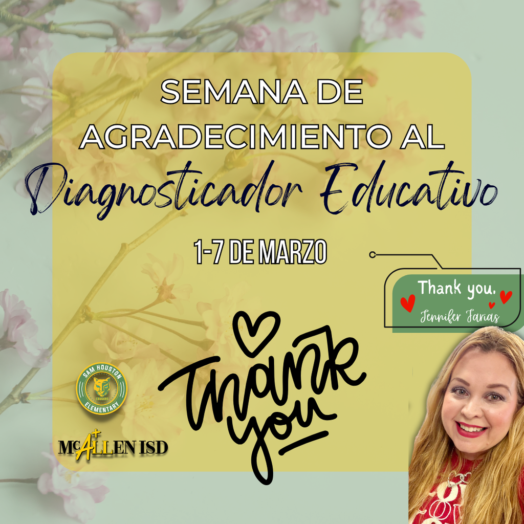 Educational Diagnostician's Week in Spanish