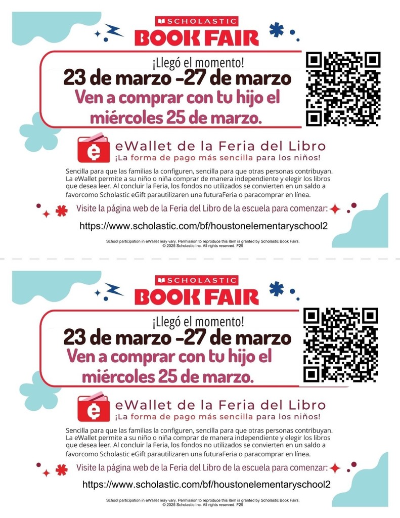 Instructions of how to set up ewallet for book fair in Spanish