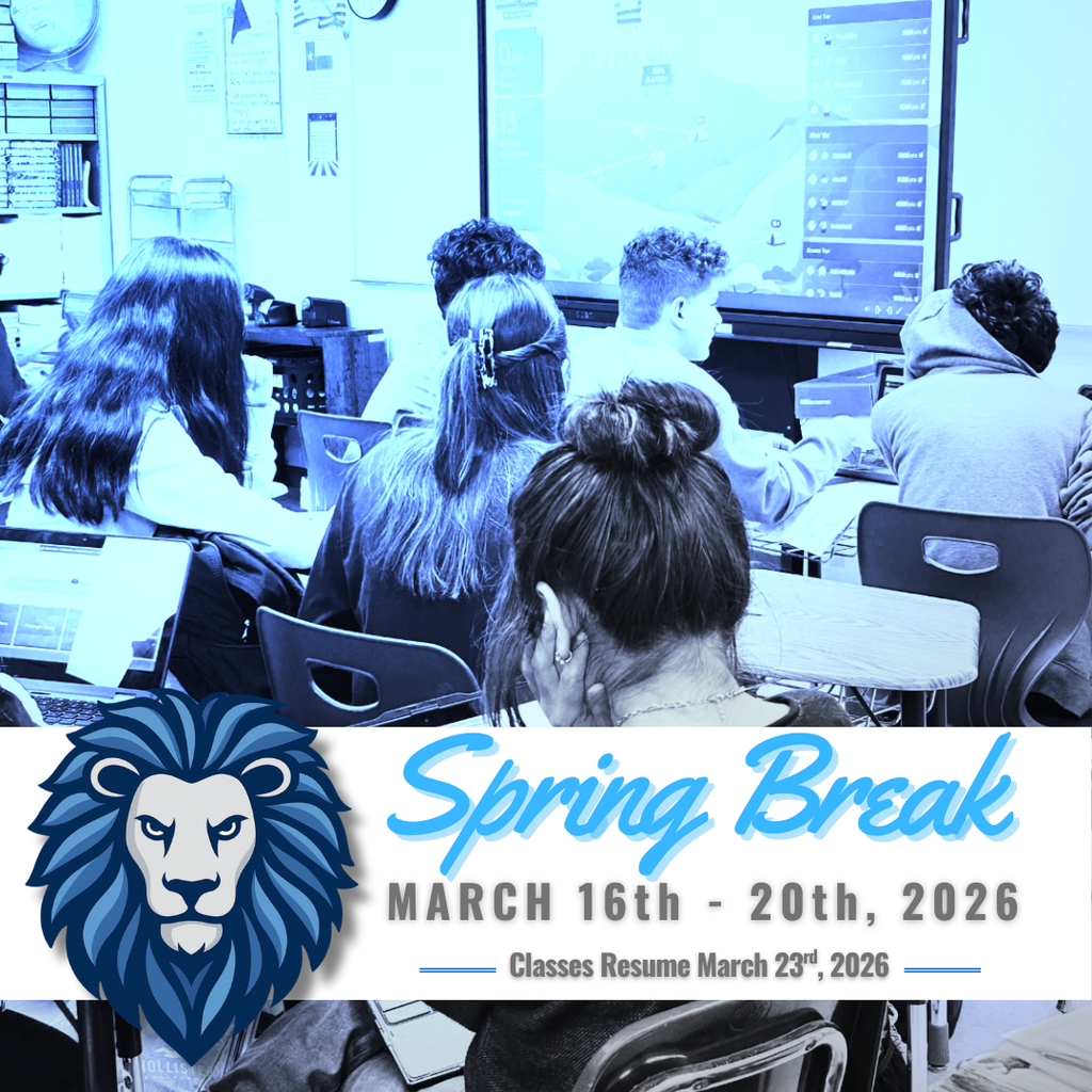 Spring Break Announcement