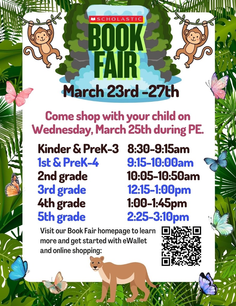 Book Fair Announcement in English