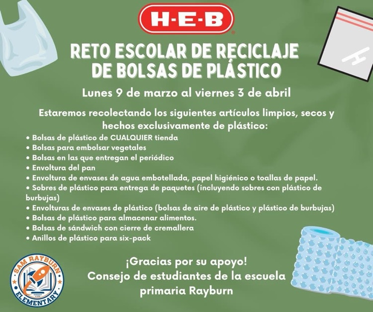 recycling challenge Spanish