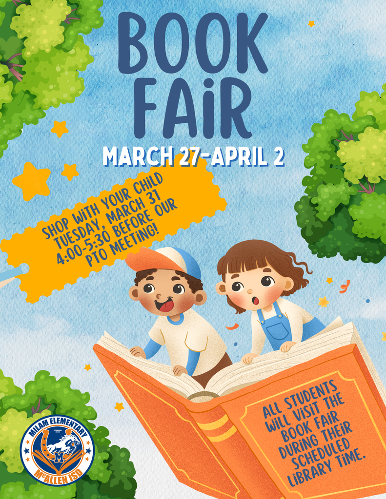 1 Book Fair is coming March 27- April 2