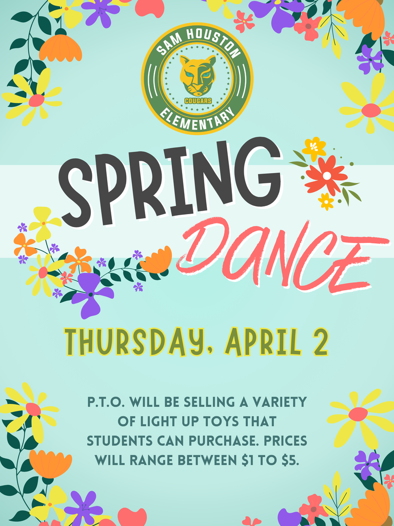 Spring Dance Flyer in English
