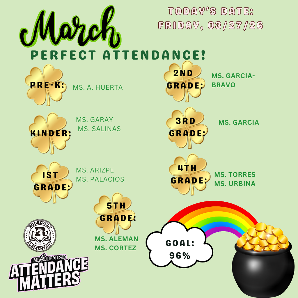 March 27 attendance