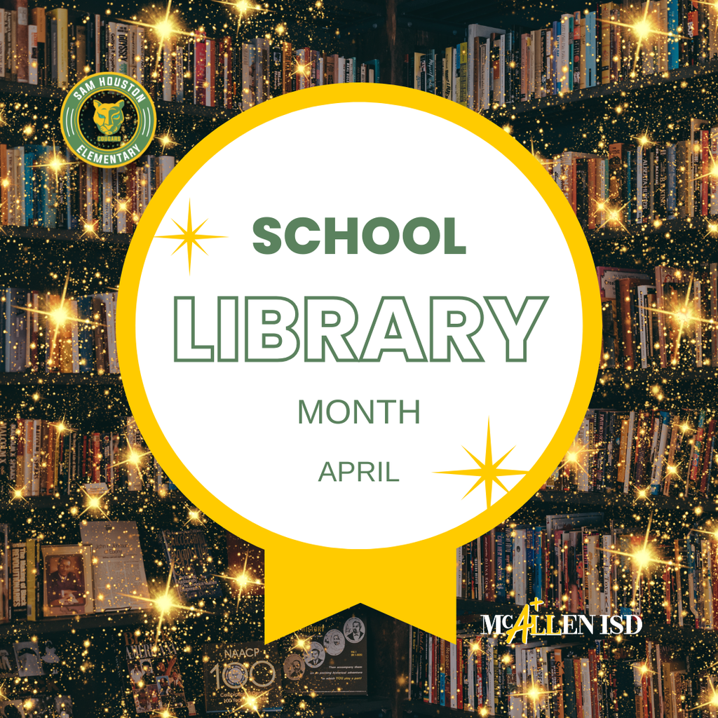 School Library Month Announcement in English
