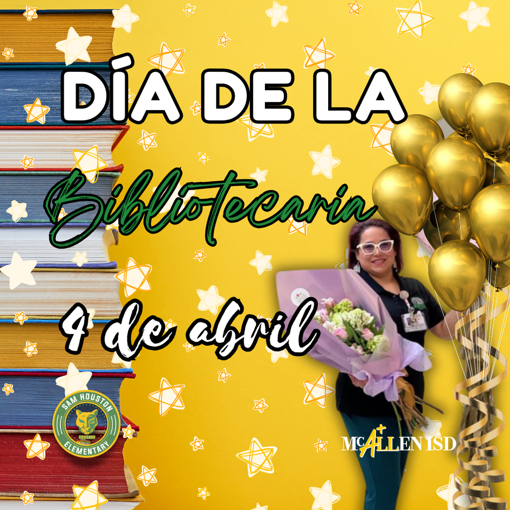 Happy Librarian Day in Spanish