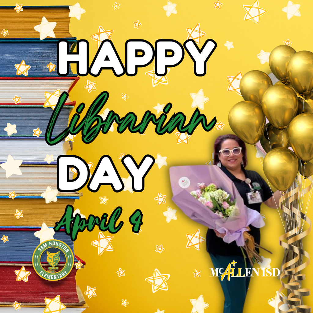 Happy Librarian Day in English