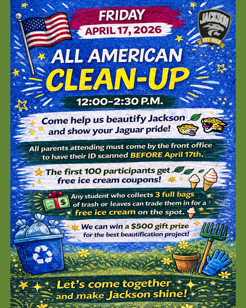 All-American Clean-Up has been RESCHEDULED