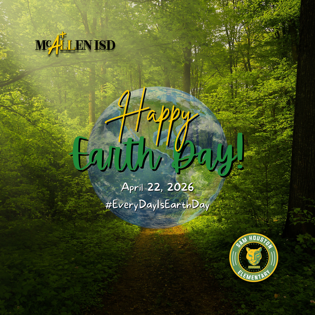 Earth Day Announcement in English